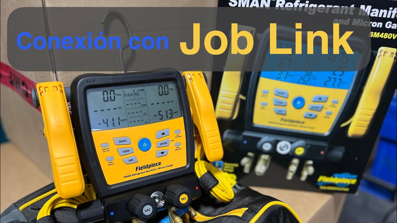Fieldpiece - conexión con app Job Link