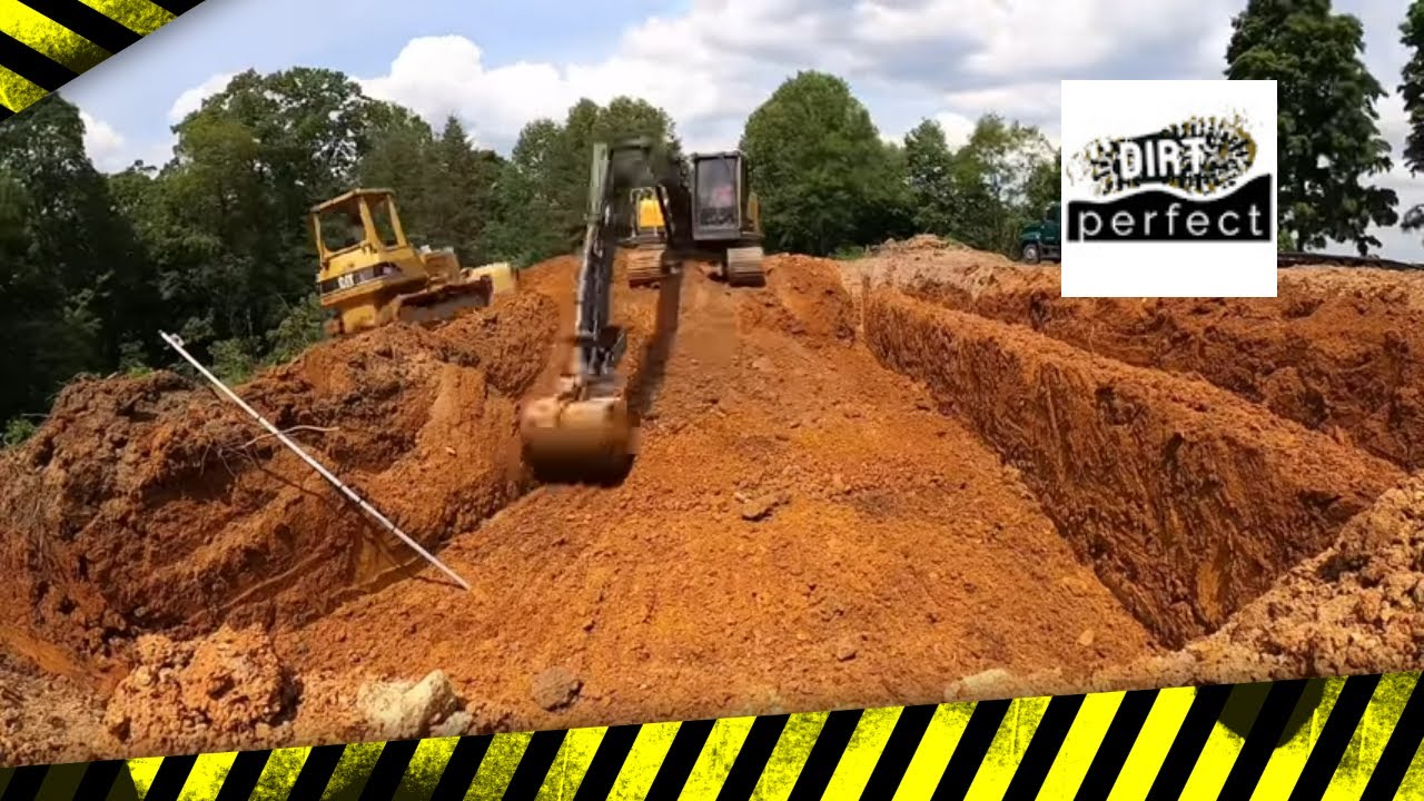 Basement dig with the Volvo excavator for Matts first solo ICF job. Is he ready?