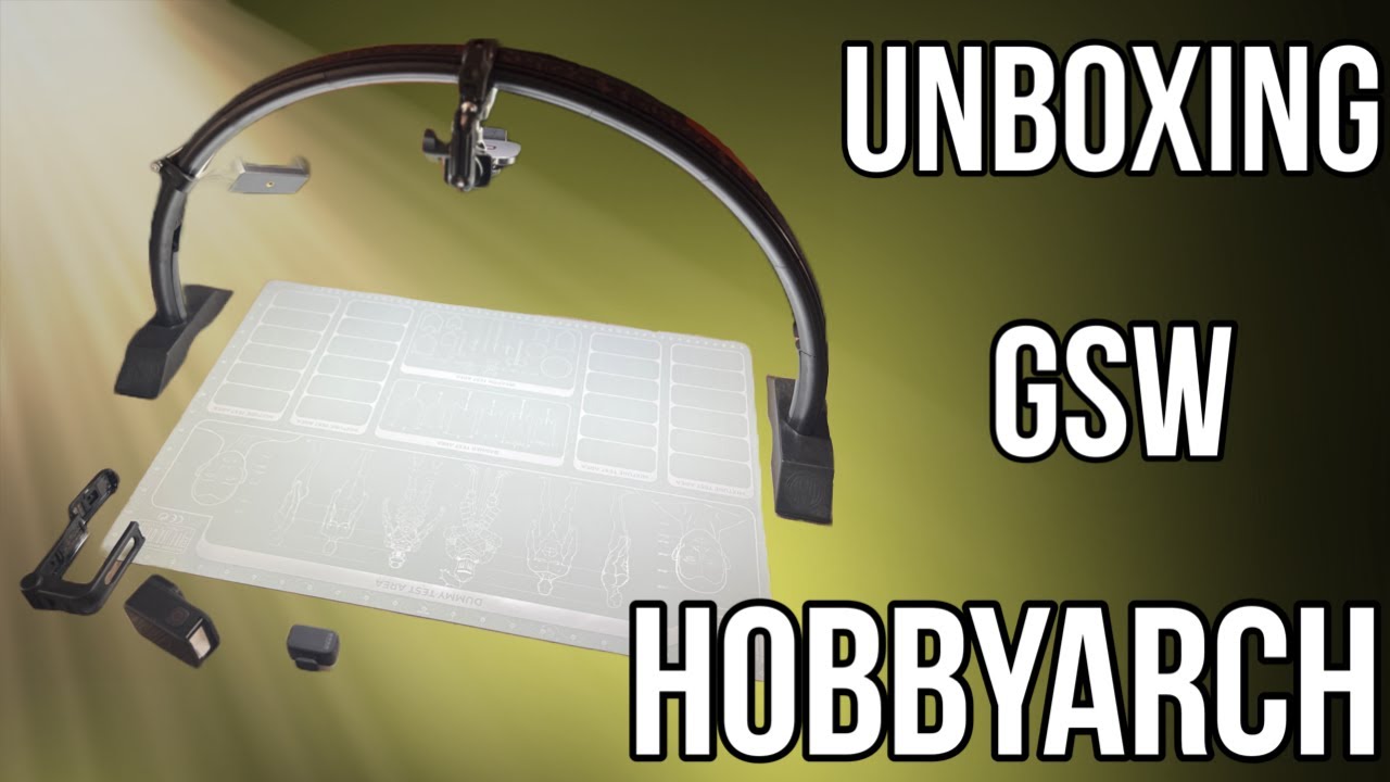 Unboxing - Greenstuff World Hobby Arch, Silikonmatte und Cam-Halterung - Ingo