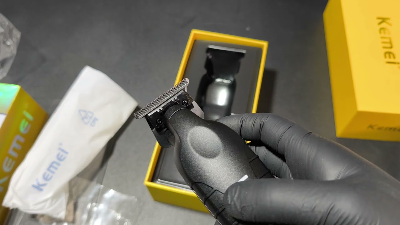 Kemei 2293 Trimmer (Cuerpo Metal) Unboxing