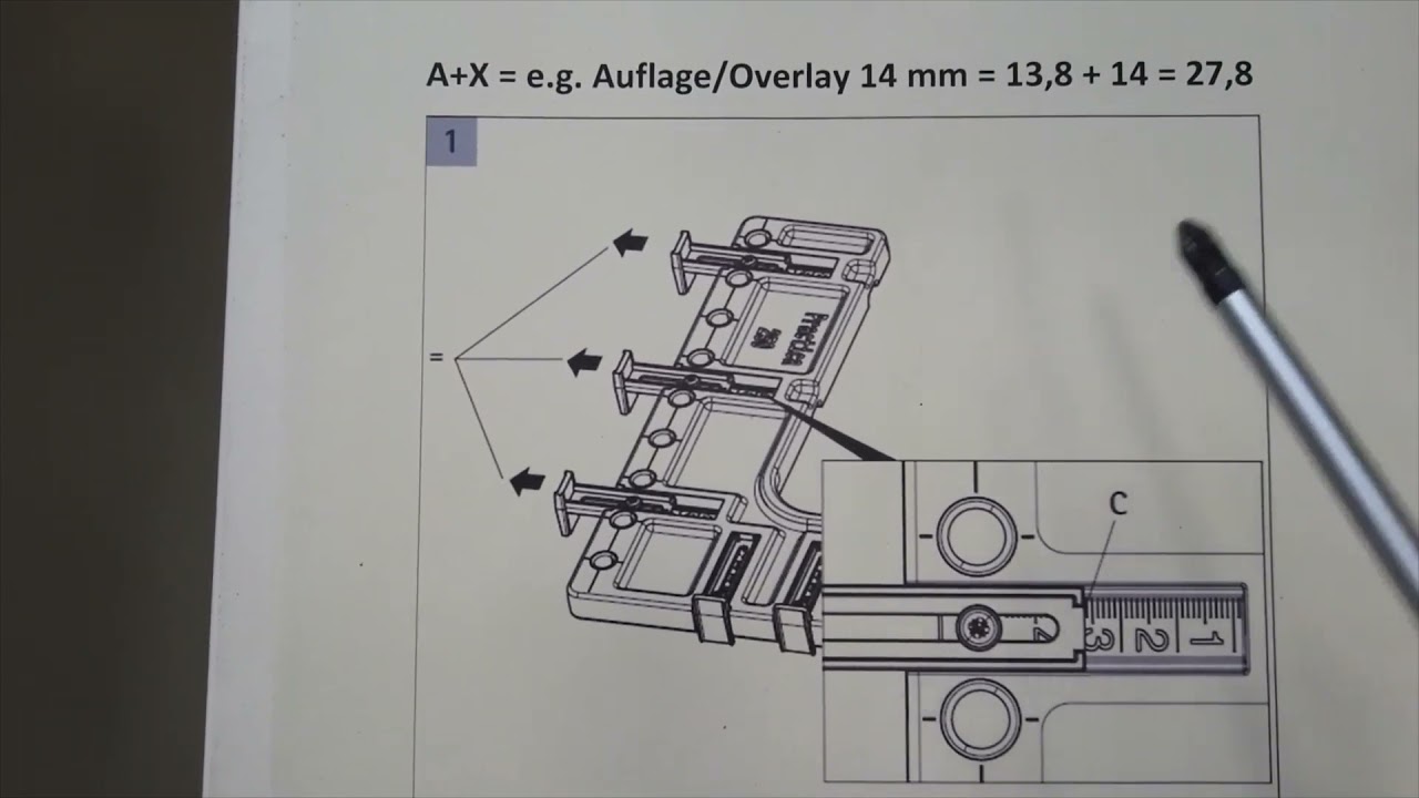 Paul erklärt's: Practica 250 Bohrlehre für AvanTech YOU| Hettich