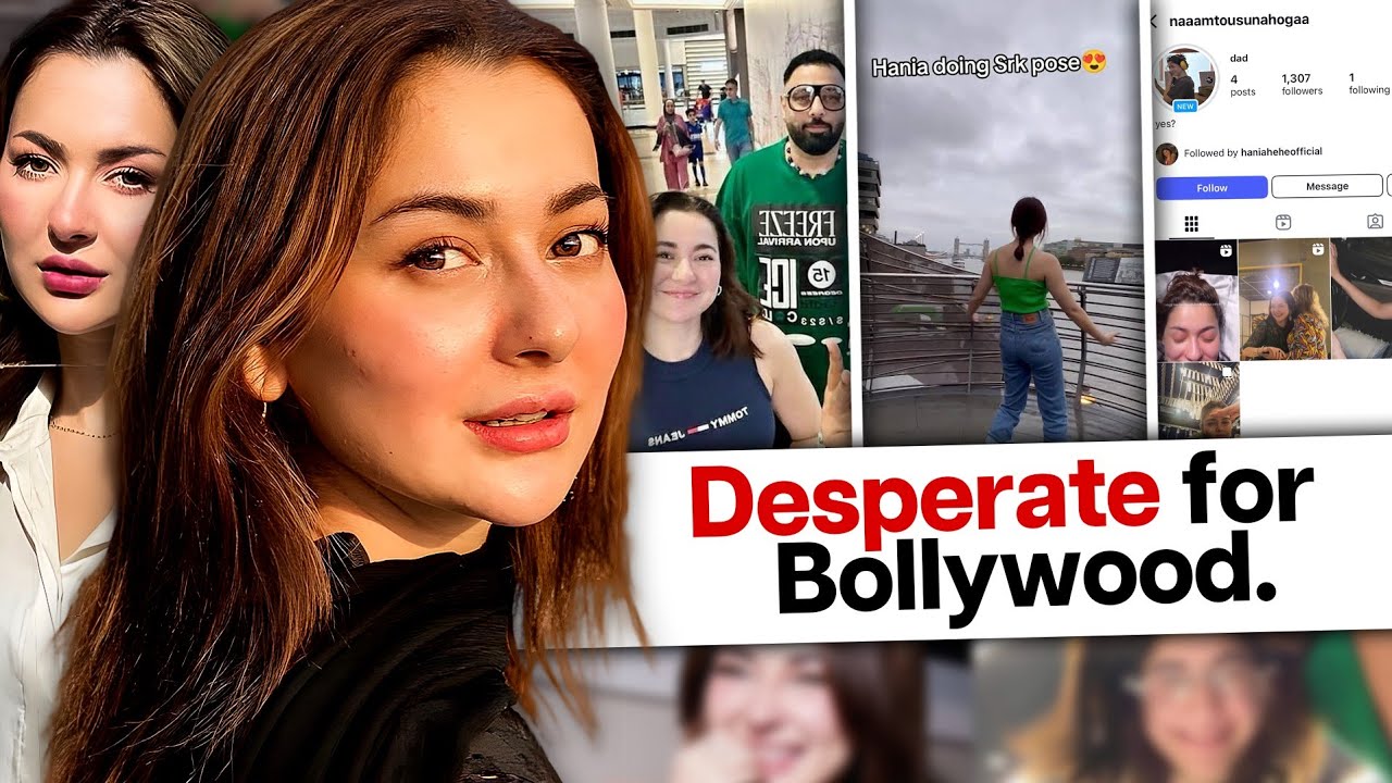 Hania Amir being DESPERATE for Indian Validation| Finding new ways to connect with Indian fans?