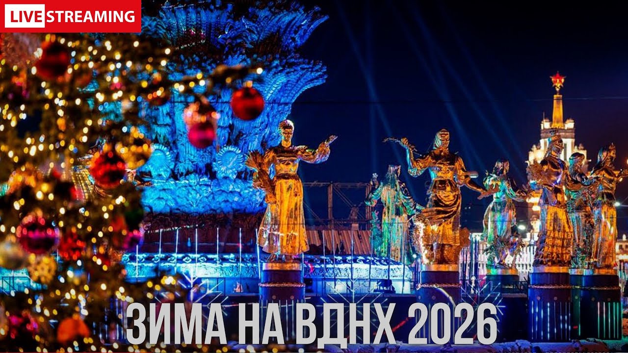 ❄️✨ ВДНХ в огнях: Зимняя сказка с @Elena_Kenig  и @Lena_fleur  | Москва 2026 
