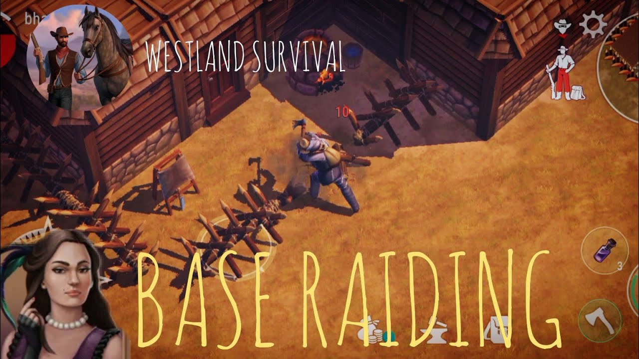 Westland Survival - Base Raid - My first successful Base Raid