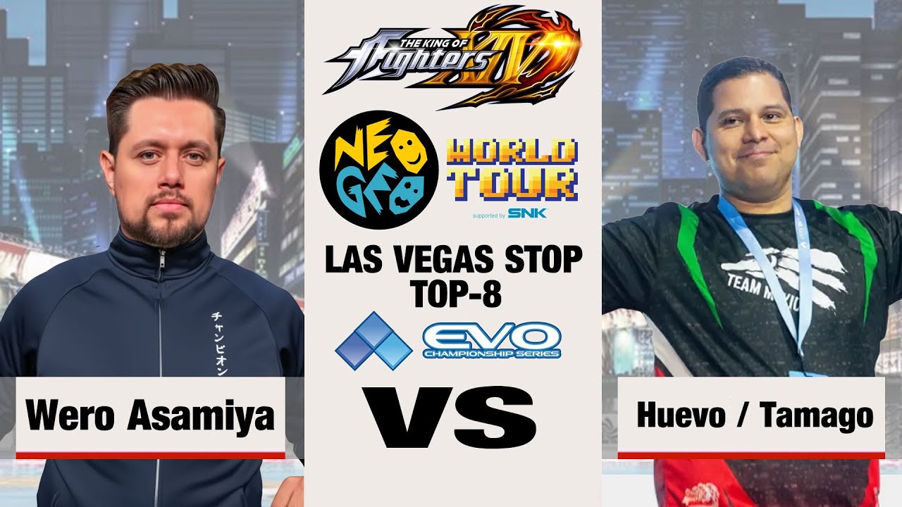 Huevo vs Wero Asamiya - KOF XIV Neo Geo World Tour Season 1 Las Vegas Stop EVO 2018 TOP-8