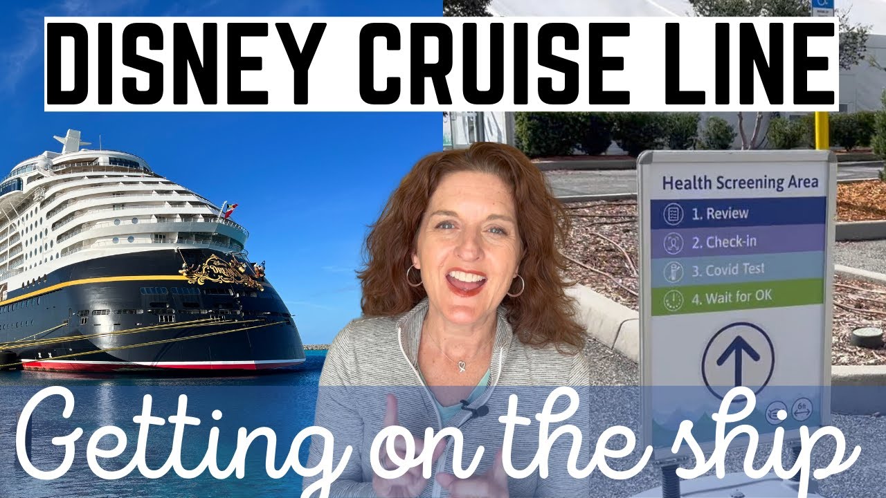 How to Get On A Disney Cruise Ship! Embarkation