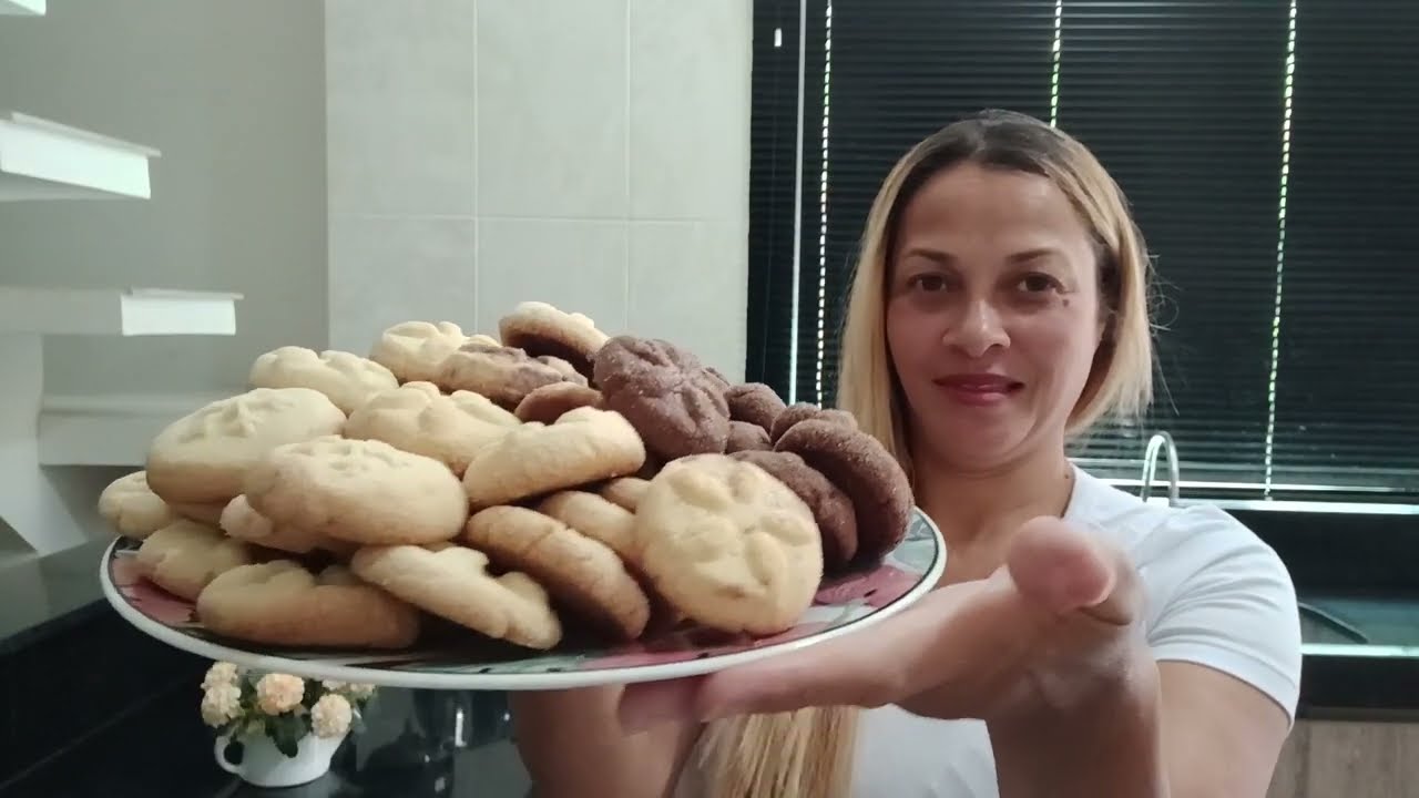 COMO FAZER BISCOITOS AMANTEIGADOS UMA DELÍCIA 