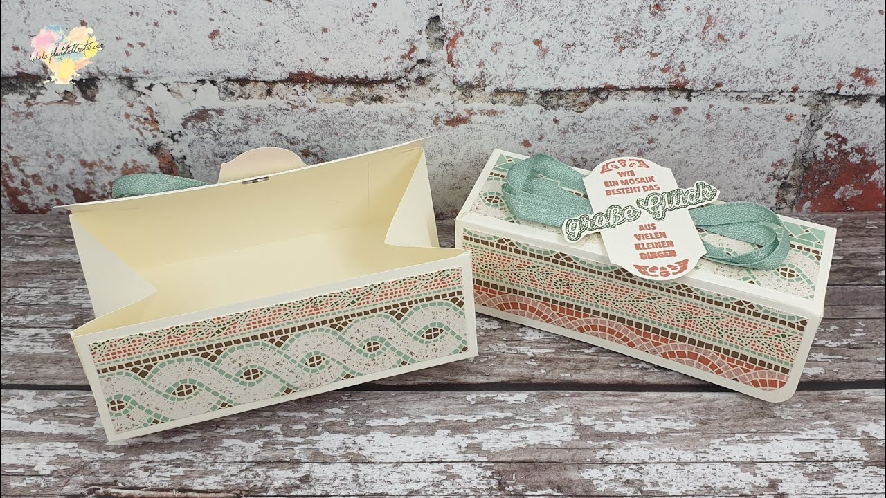 Pop up Box mit Stampin' Up! Glücksmosaik