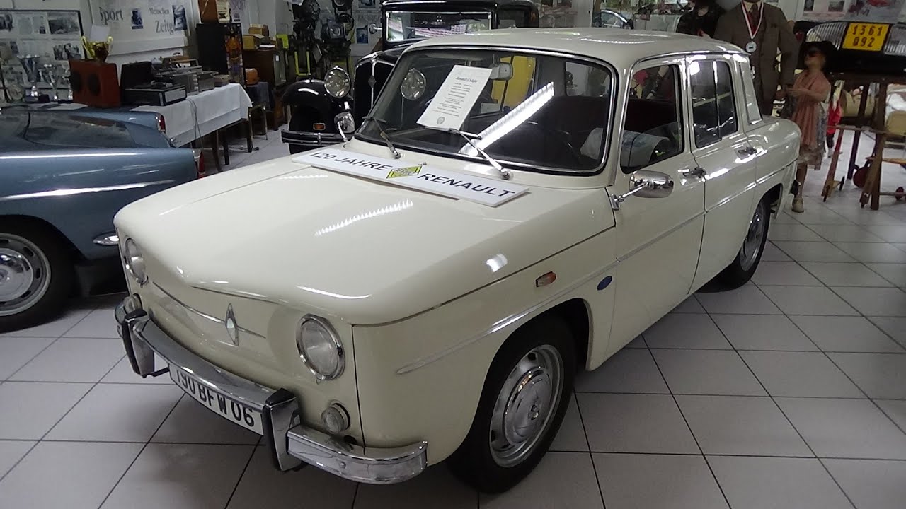 1965 Renault 8 Major - Exterior and Interior - Renault Museum Fritz Schweier Fellbach