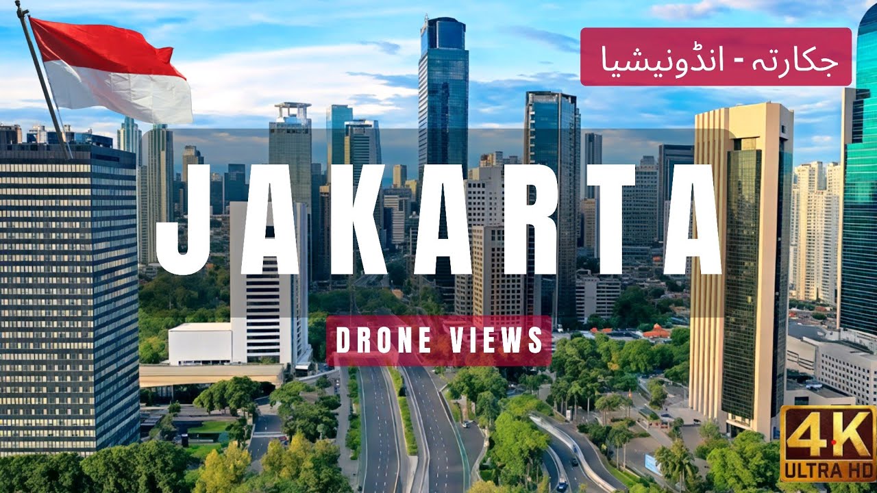 Jakarta, Indonesia 🇮🇩 in 4K Drone Video