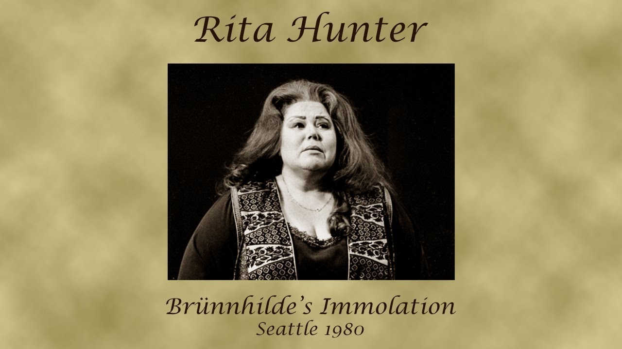 Rita Hunter Brünnhilde's Immolation Seattle 1980 #ritahunter #soprano #dramaticsoprano #opera