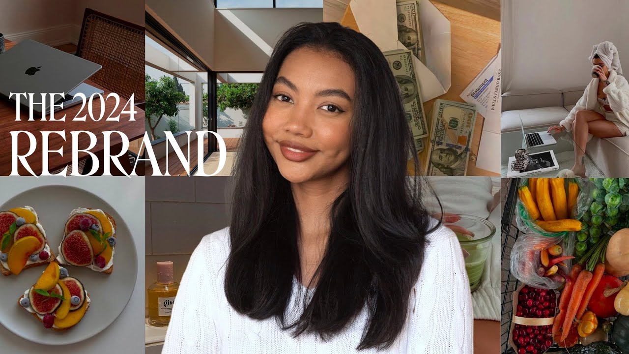 How to REBRAND & REINVENT YOURSELF for 2024 | glo up for the new year