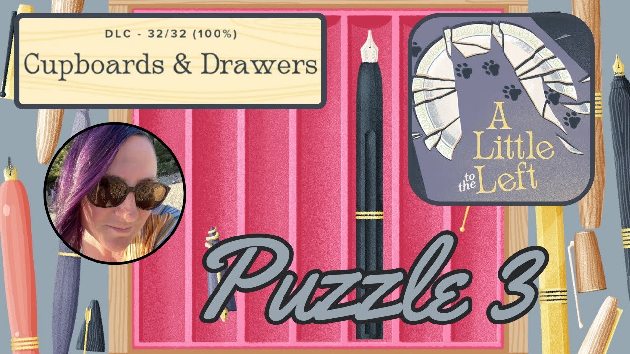 Cupboards & Drawers: Puzzle 3 All Solutions! | A Little to the Left