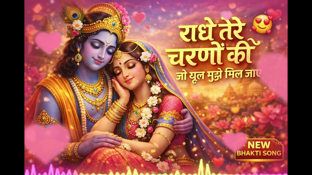 Radhe Tere Charno Ki Jo Dhul Mujhe Mil Jaye | New Bhakti Song | Radha Krishna Bhajan | Viral Bhajan