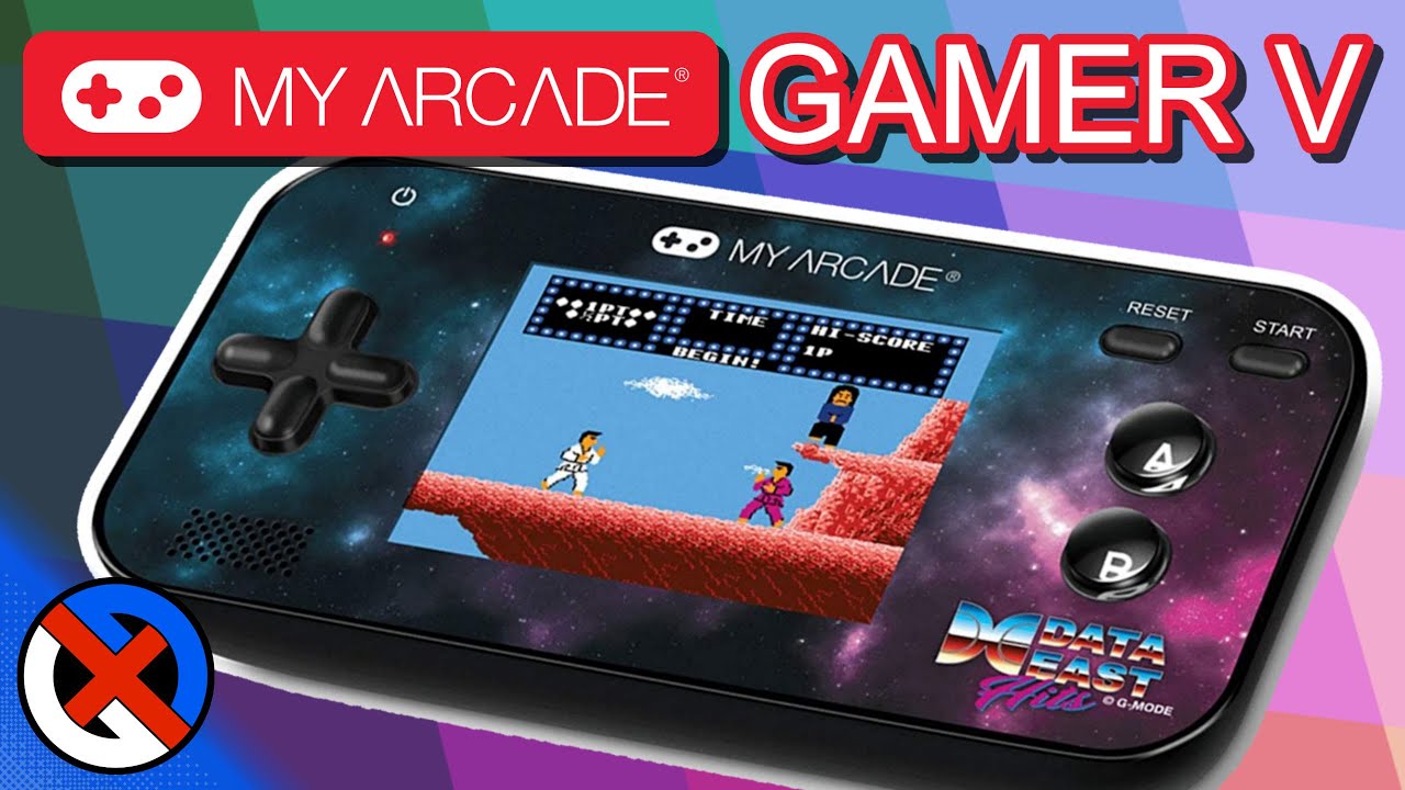 Более 200 игр за 20 долларов? — Краткий обзор портативной консоли My Arcade Gamer V Data East