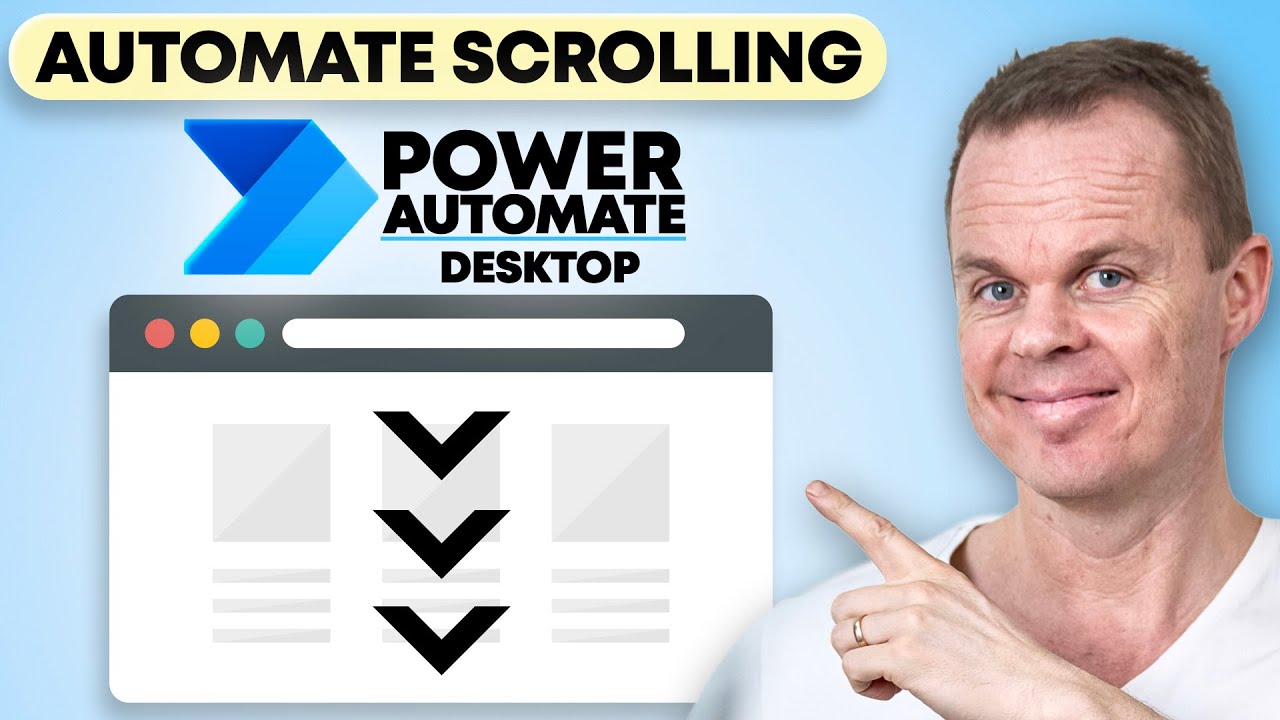 Как парсить сайты с бесконечной прокруткой с помощью Power Automate Desktop