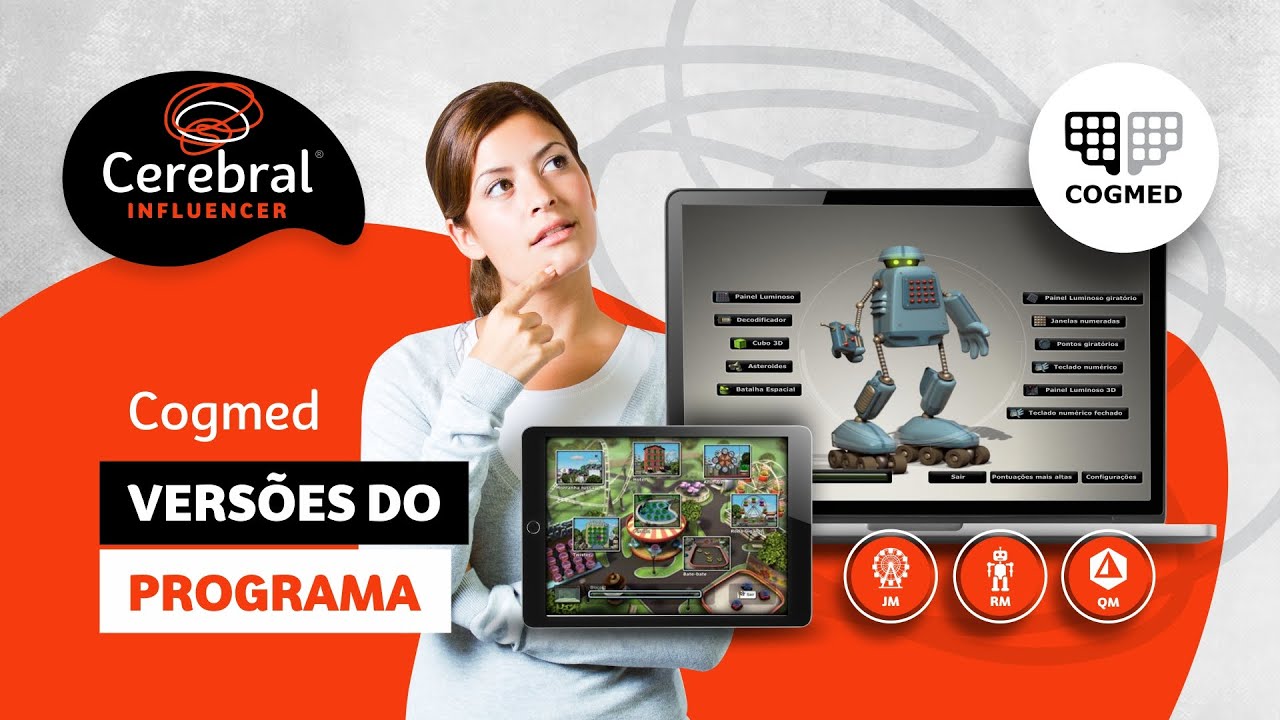 Cogmed - Vers&otilde;es do Programa (Pearson Brasil) - Cerebral Influencer (Neurotrainer Nathalie Gudayol)