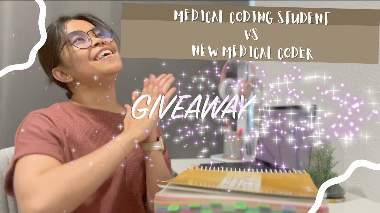 MEDICAL CODING STUDENT VS NEW MEDICAL CODER + GIVEAWAY | Medical coding journey