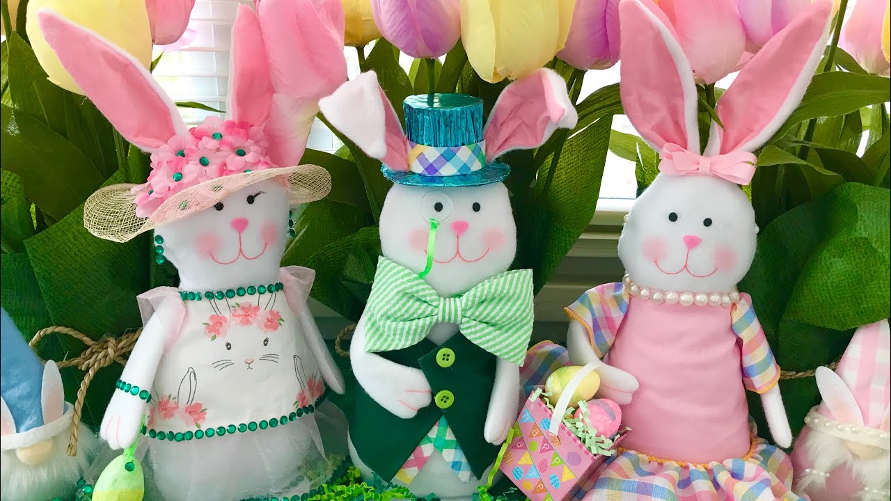 Dollar Tree DIY Easter Bunny Makeover