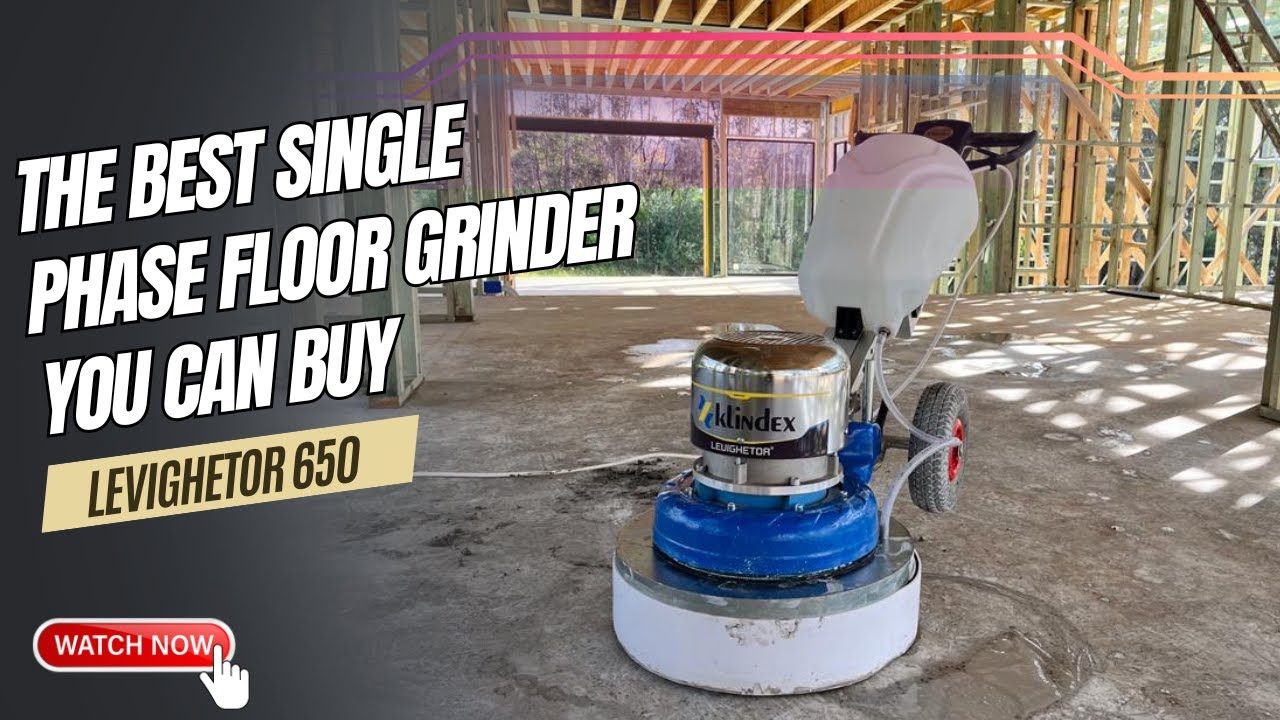 Klindex Levighetor 650 Single Phase Floor Grinder