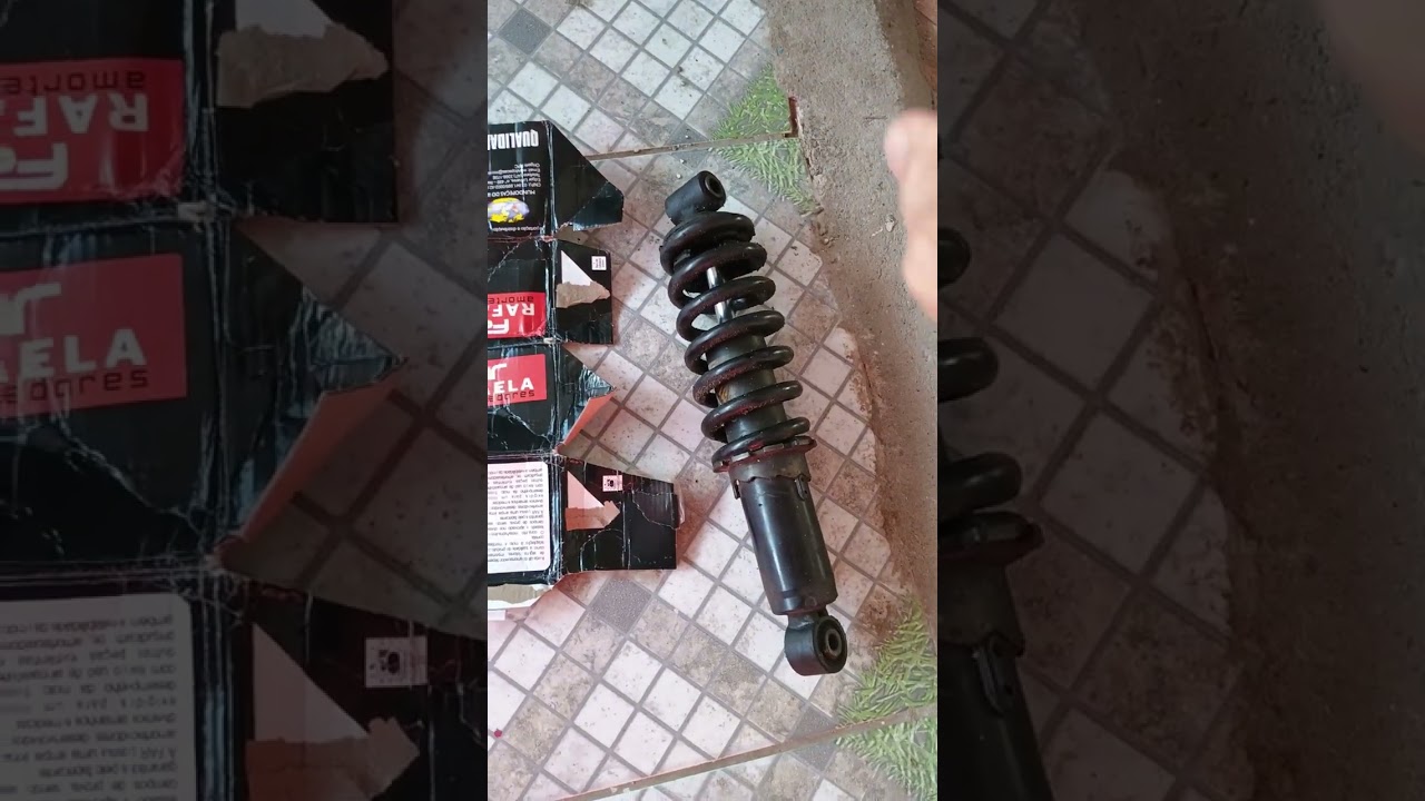 Amortecedor traseiro Ténéré 250....paralelo Far Rafaela com  mola reforçada..!