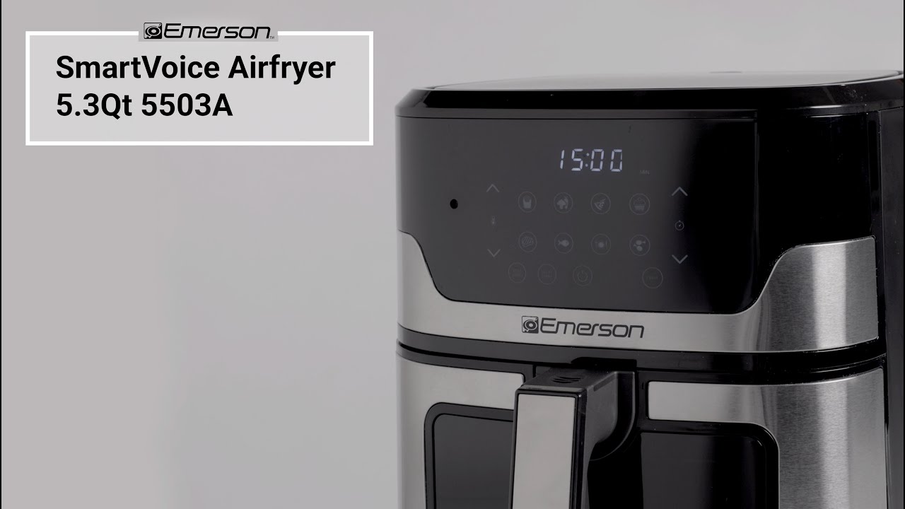 Getting Started with Emerson SmartVoice Air Fryer 5.3QT