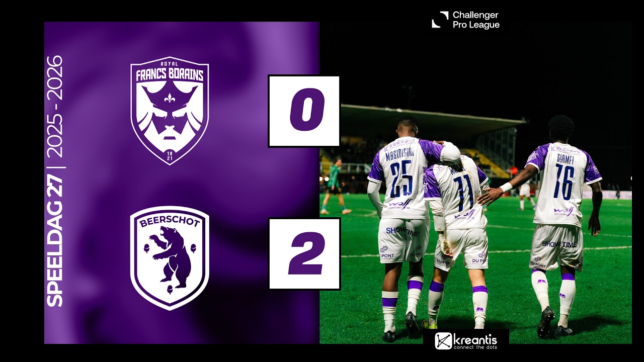 HIGHLIGHTS | FRANCS BORAINS - K. BEERSCHOT V.A. 0-2 (28/02/2026)
