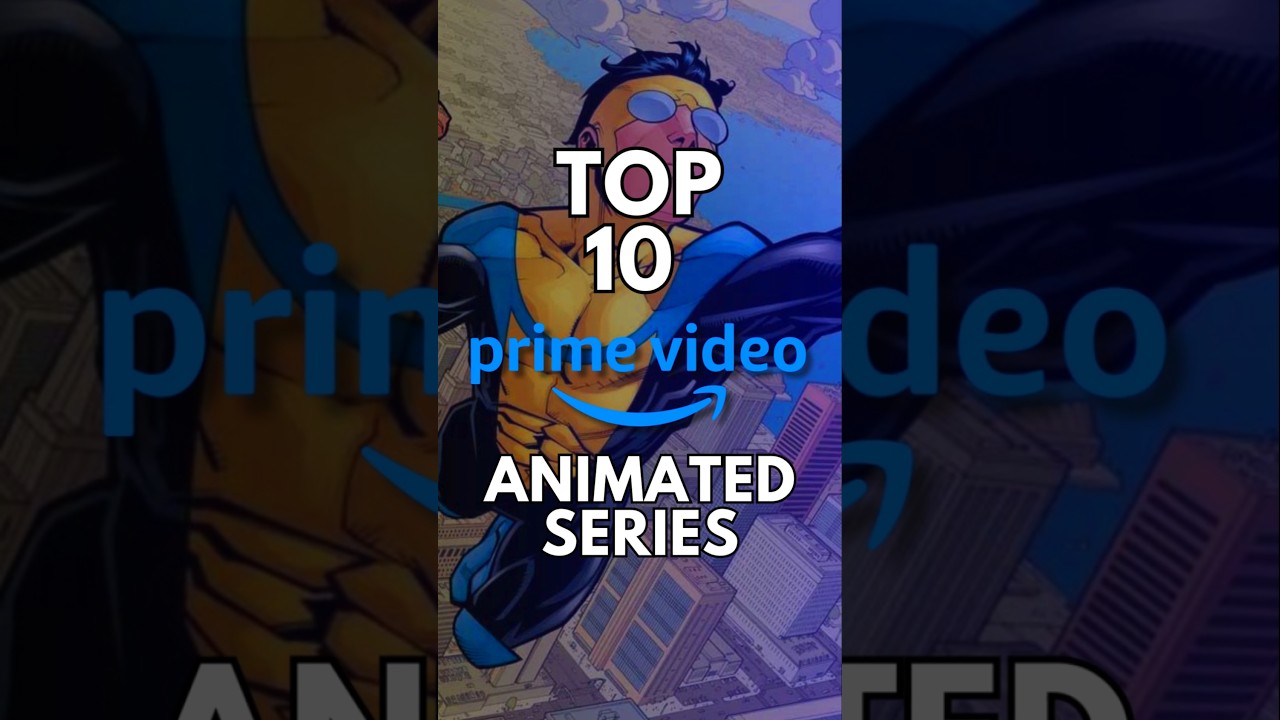 Amazon Prime Top 10 Animated Series | @leoexplained #shorts #amazon