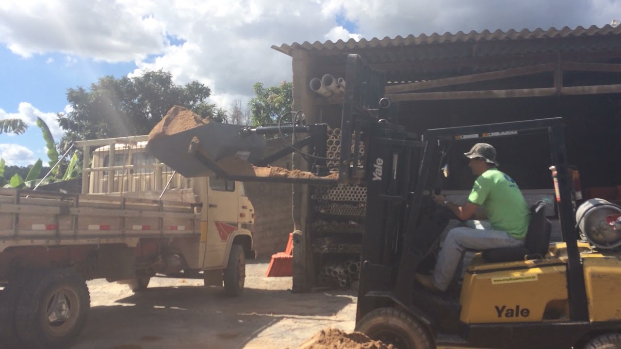Pá Para Empilhadeira Hidráulica 500 Litros Granmaq