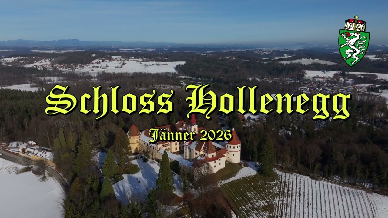 Schloss Hollenegg Jänner 2026 /Hollenegg Castle January 2026  4K