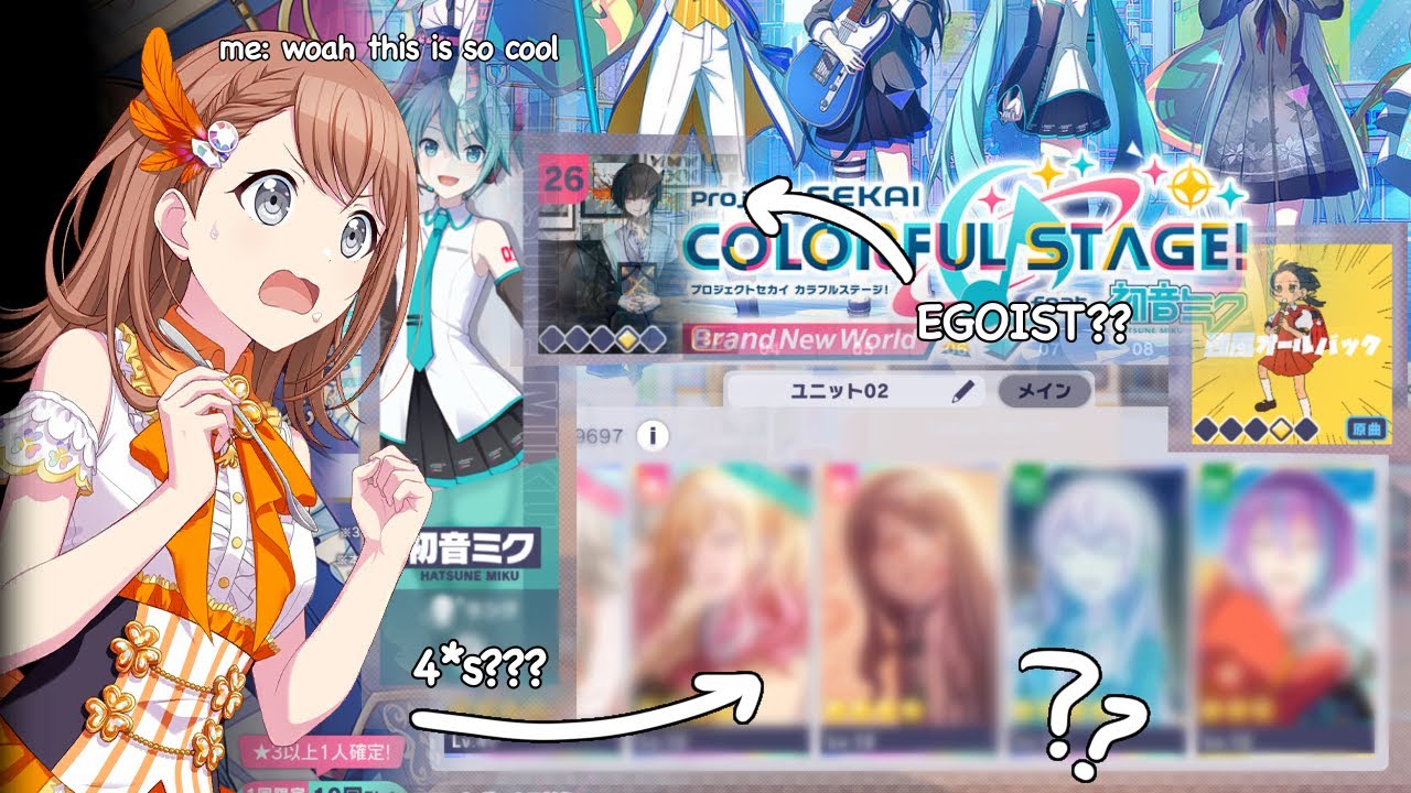 PJSK EN player tries JP PJSK for the first time…?!