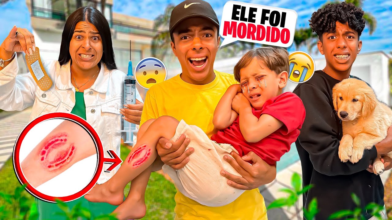 😬FREDERICO MORDEU A CRIANÇA ENQUANTO EU ESTAVA DE BABÁ!😨 *o que eu devo fazer?
