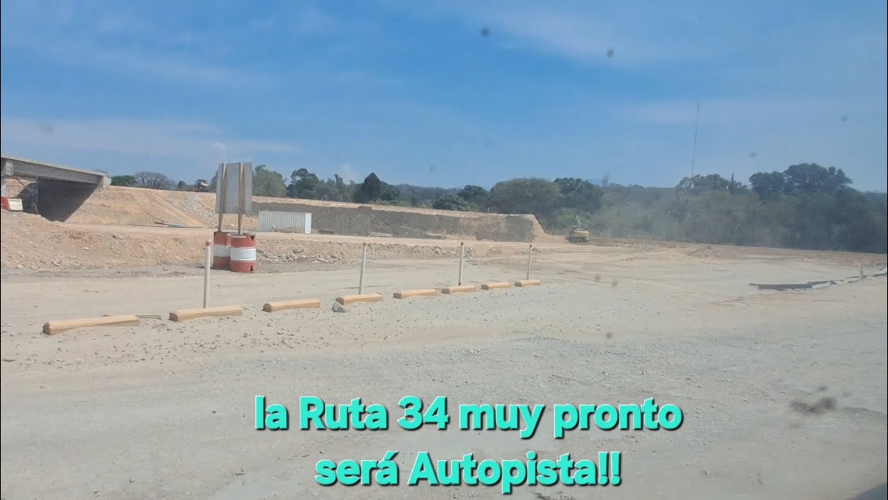 Ruta 34 tramo San Pedro de Jujuy Argentina.
