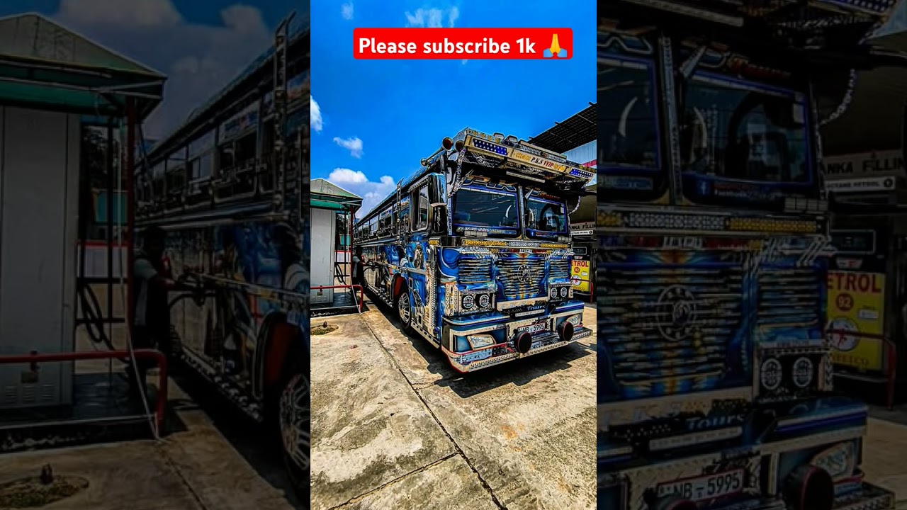 #shortvideo #bus #1million #trending #busdj #viralvideo | p.k.s touars ❤️ Sri Lanka bus #modified