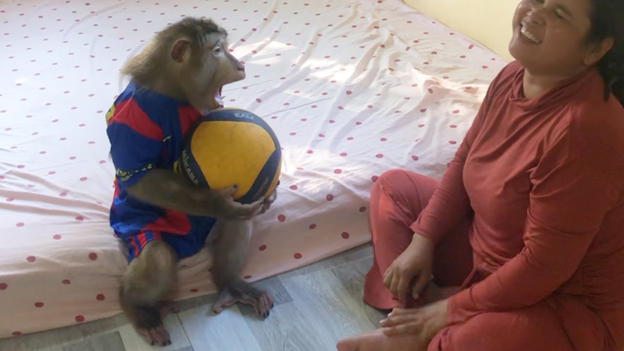 Jason Sternly Scold Mom To Not Toss Basketball Against Him