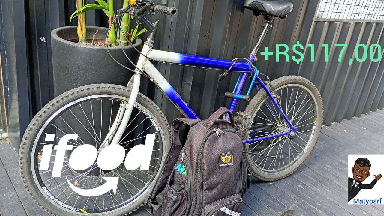 QUANTO DÁ PRA FAZER NO IFOOD EM UMA SEXTA-FEIRA - ( 6H30M de entregas) | BIKE VLOG 