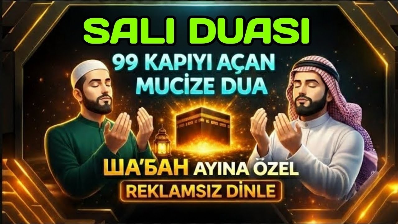 🤲 SALI DUASI – YENİ HAFTAYA BEREKETLE BAŞLA, DUALARIN KABUL OLSUN – NİYET ET VE DİNLE