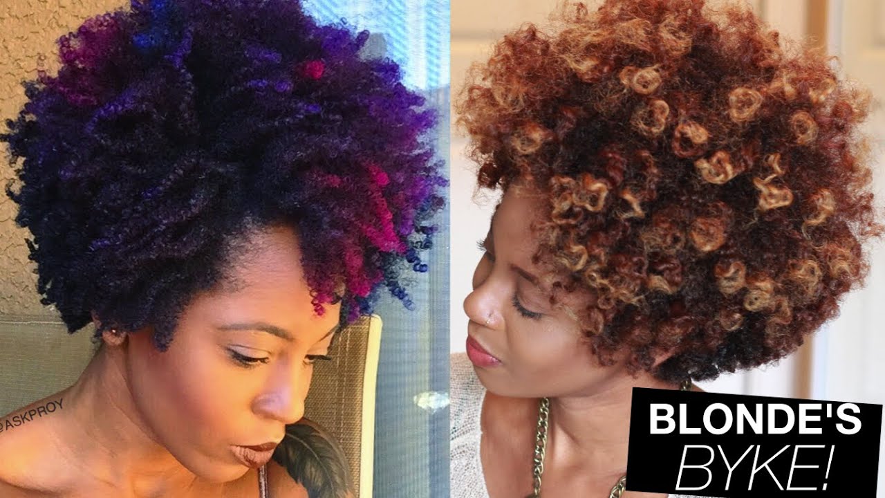 From Colorful Natural Hair to Blonde | askpRoy