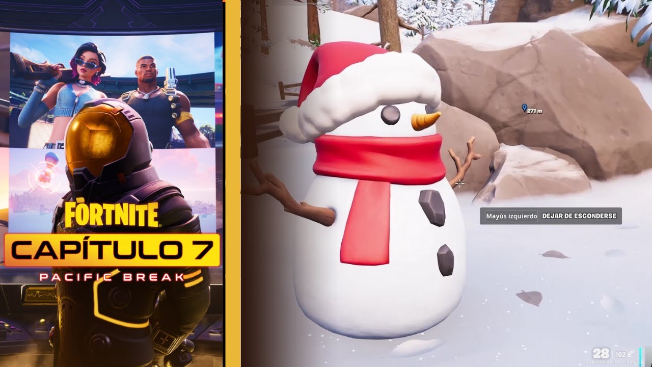 Mis partidas del WINTERFEST 2025 / Fornite C7T1