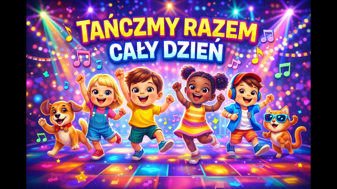 Mini Nutki - Tańczmy Razem Cały Dzień Piosenka Dla Dzieci