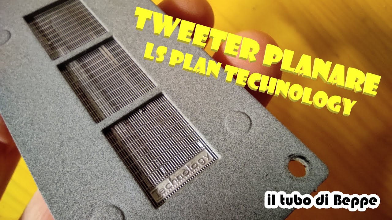 Sostituzione tweeter planare LS PLAN Technology Sound Quality Car Audio System