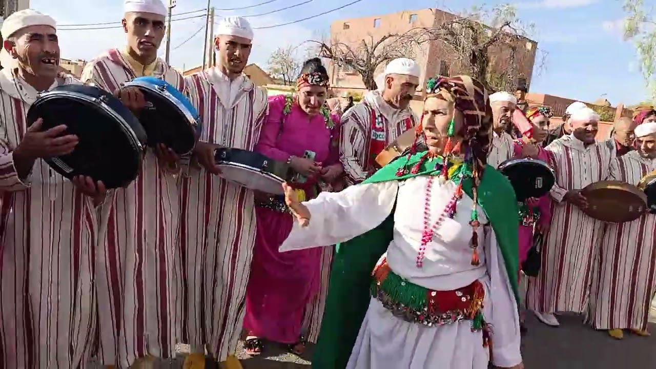 احتفال ب المسيرة الخضراء مدينة زاوية الشيخ 🇲🇦🇲🇦♥️❤️