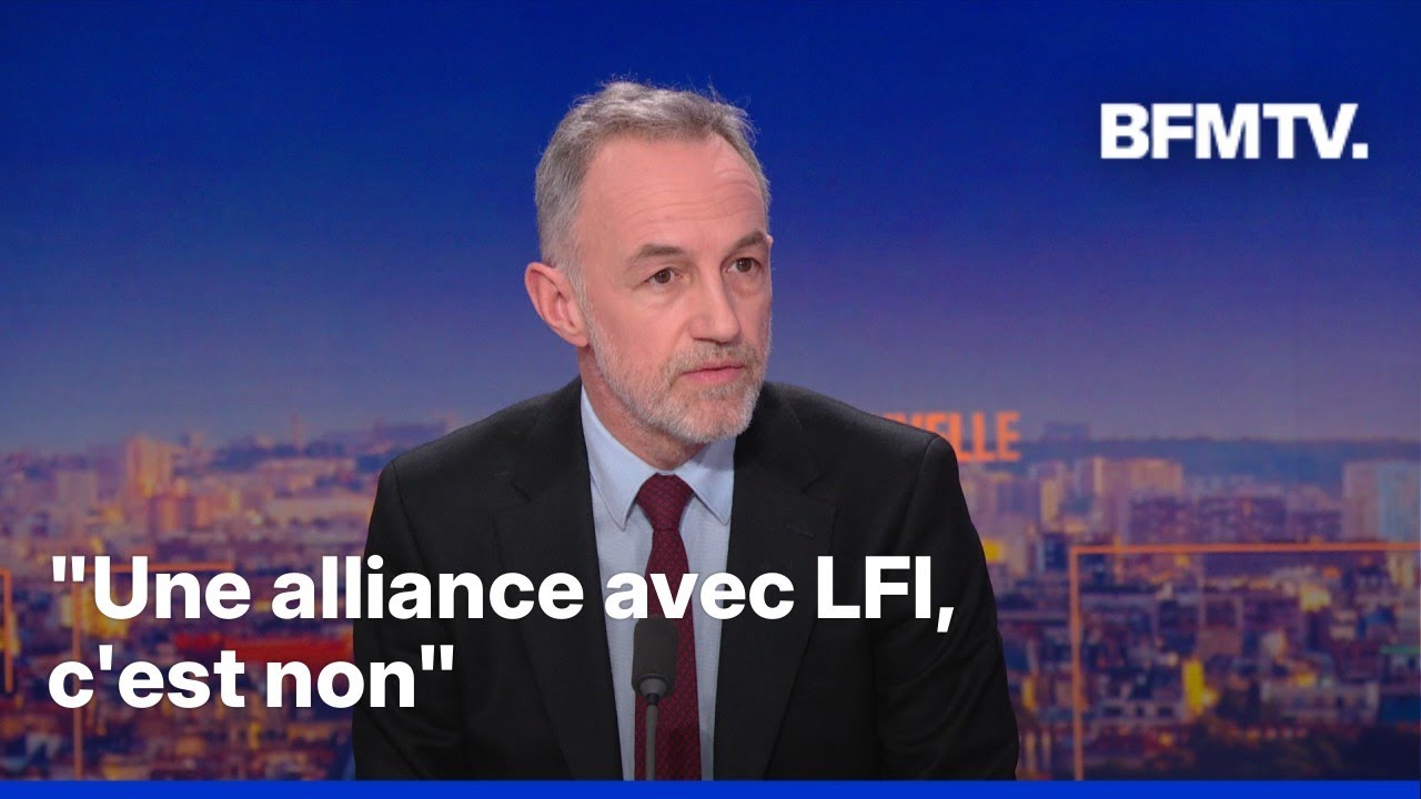 Municipales: l'interview d'Emmanuel Grégoire, candidat de la gauche à la mairie de Paris