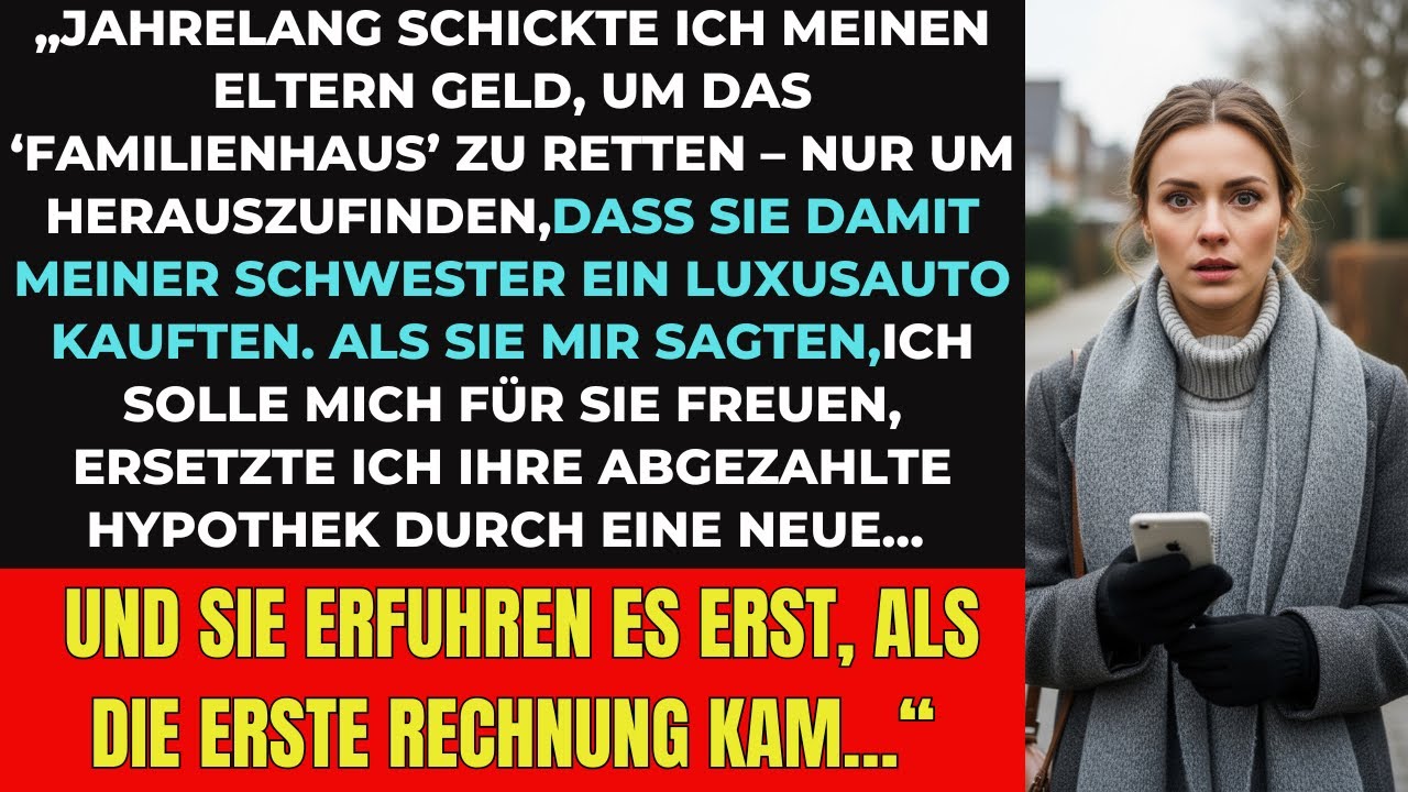👉 „Sie sagten, es sei für das Familienhaus… es war für das Cabrio meiner Schwester.“