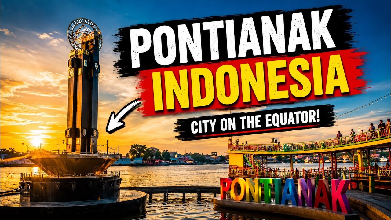 A Tourist's Guide to Pontianak ( Equator City) Indonesia