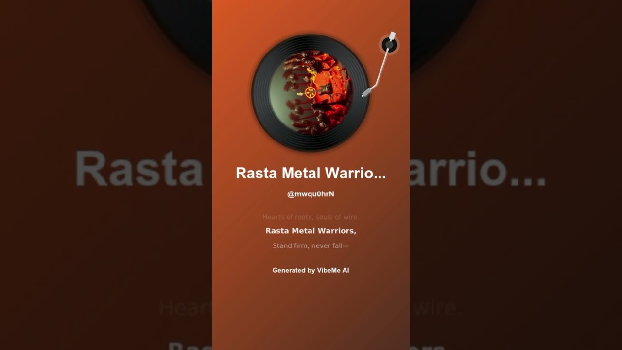 Rasta Metal Warrior by Ricky Frankera Albay 