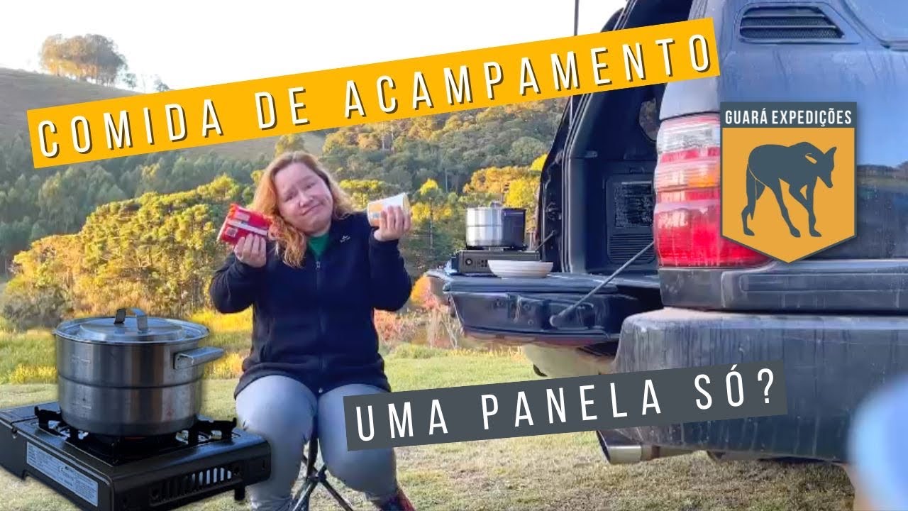 Receita de comida para Acampamento   Ep  1