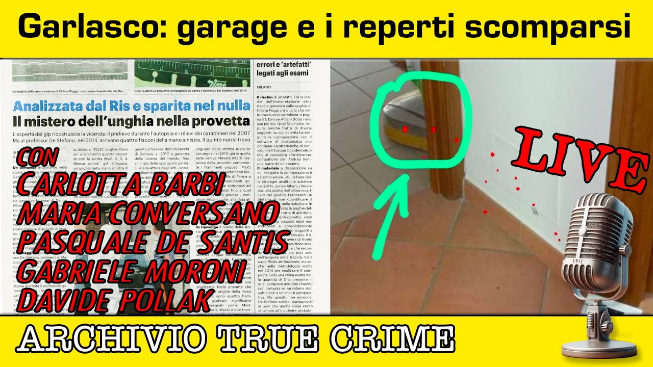 Garlasco: nuove prove, vecchie omissioni e la traccia di sangue | ARCHIVIO TRUE CRIME LIVE