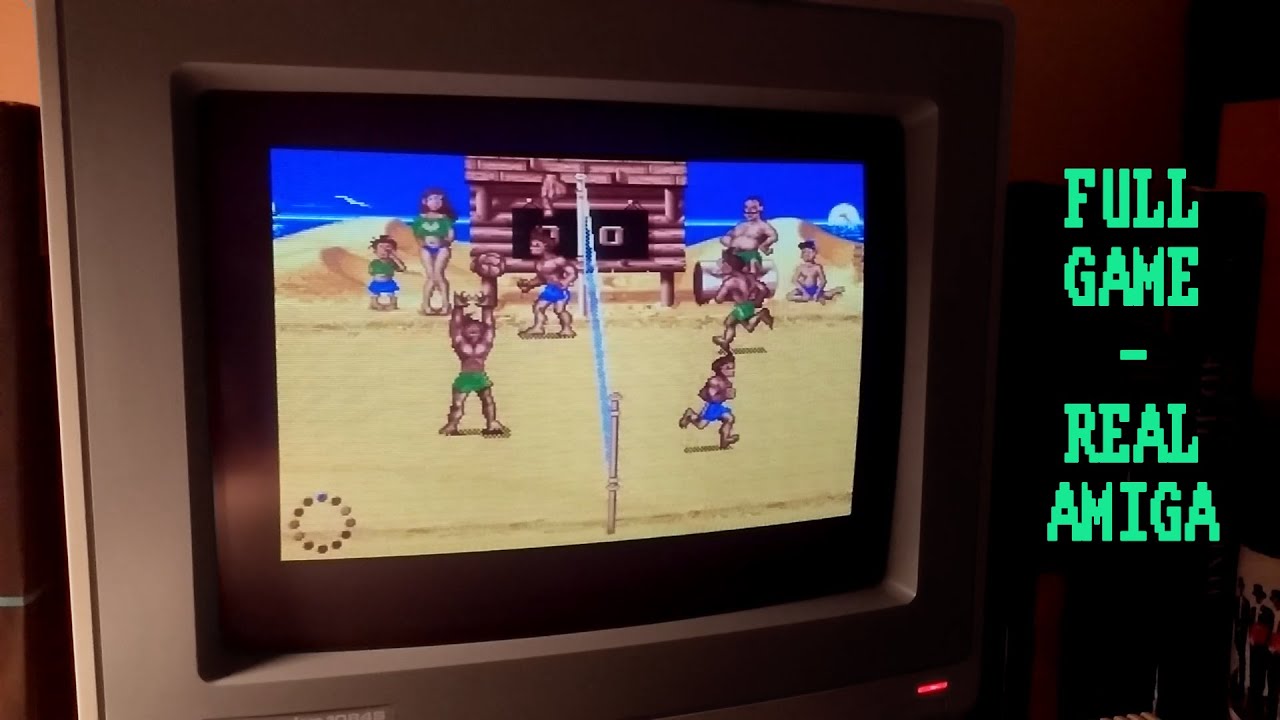 Beach Volley - Amiga 500 Playthrough [Real Hardware]