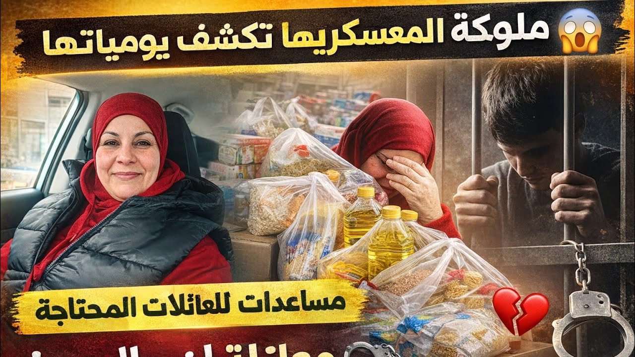 ملوكة المعسكرية تكشف يومياتها 😲 مساعدات للعائلات المحتاجة ومعاناة ابنها في السجن!